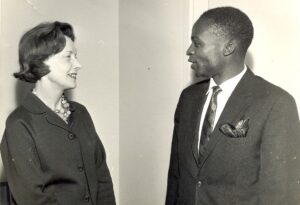 Castle meets John Tembo, Malawian Minister of Finance while serving as British Minister of Overseas Development